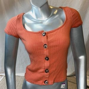 Heart & Hips | Orange Top (size S)